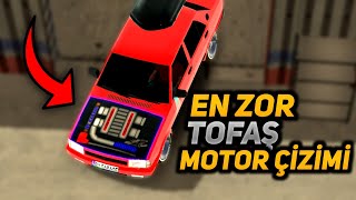 En Zor Tofaş Motor Çizimi😱 | Car Parking Multiplayer