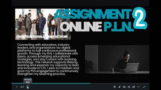 "Show and Tell" Portfolio Screencast #2
