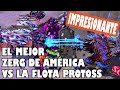 EL MEJOR ZERG DE AMÉRICA vs LA FLOTA PROTOSS | Parting vs Cham