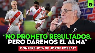 FOSSATI presentó la LISTA de CONVOCADOS para AMISTOSOS previos a la COPA AMÉRICA 2024 | Depor