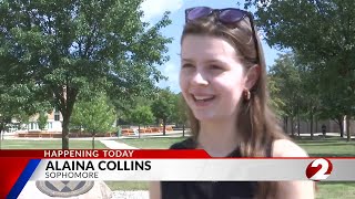 WDTN: Wright State students begin in-person classes