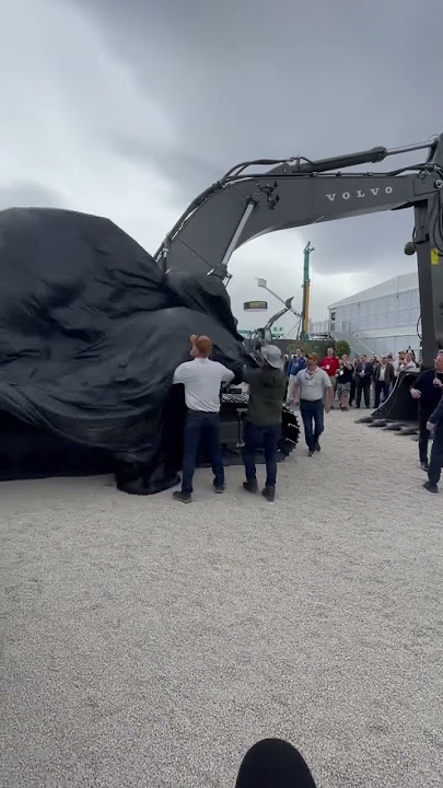 Unveiling of Volvo EC500!!! @conexpoconagg #excavator #volvo #excavation #heavymachinery