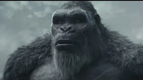 Конг против Обезьян. Момент из фильма. Годзилла и Конг: Новая империя(2024)