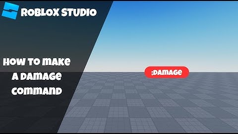 How to make a Damage Command in Roblox! (Roblox Scripting Tutorial 2023!)