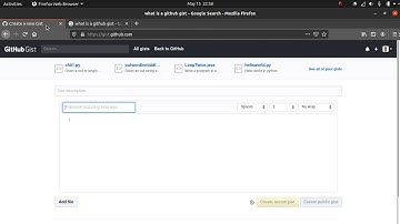 how to create a github gist in less than 5 minutes