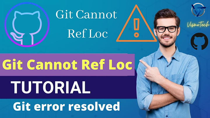 Resolve git error  Cannot lock ref 'refs/remotes/origin/master'