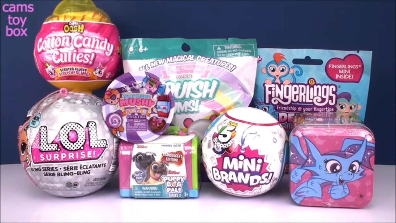 Awesome Surprises Lol Bling Doll Cotton Candy Cuties 5 Surprise Mini