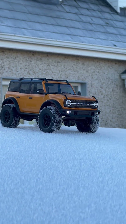 Traxxas trx4m winter crawling! #rchobbies #automobile #radiocontrol #rccar #offroad #traxxas #trx4m