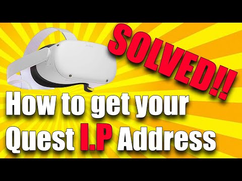 How To Find Oculus Quest 1 U0026 2 IP Address For Sidequest Mobile Android App