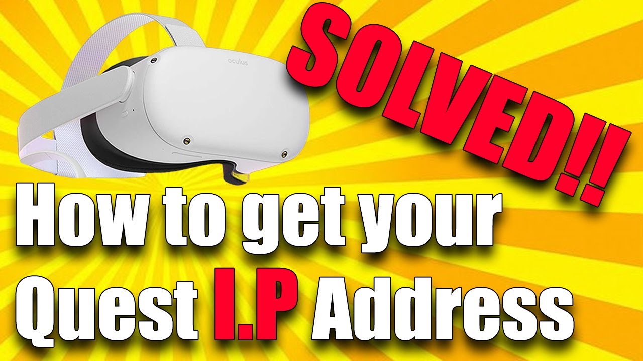 How to find quest ip address