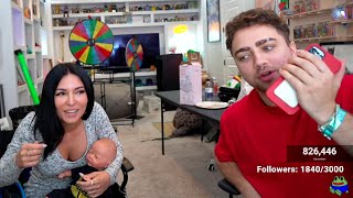 Mizkif tells his Parents he had a Baby with Alinity Profile