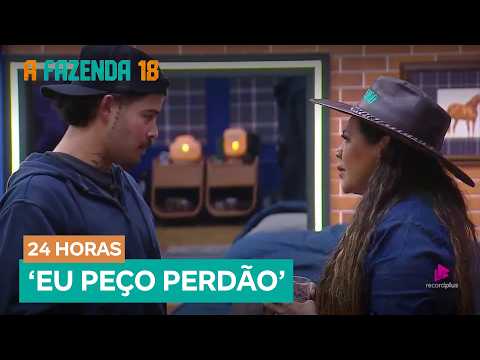 Paz selada! Darlin e Jottapê se desculpam após Prova do Fazendeiro | A Fazenda 18