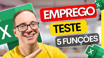 Teste de Excel na Entrevista? Domine Estas 5 Funções Essenciais