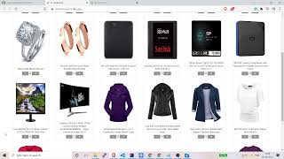 E-Commerce Application. Using Fake Store Api