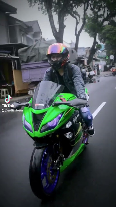 ninja 250 fi modif zx636 hijau green