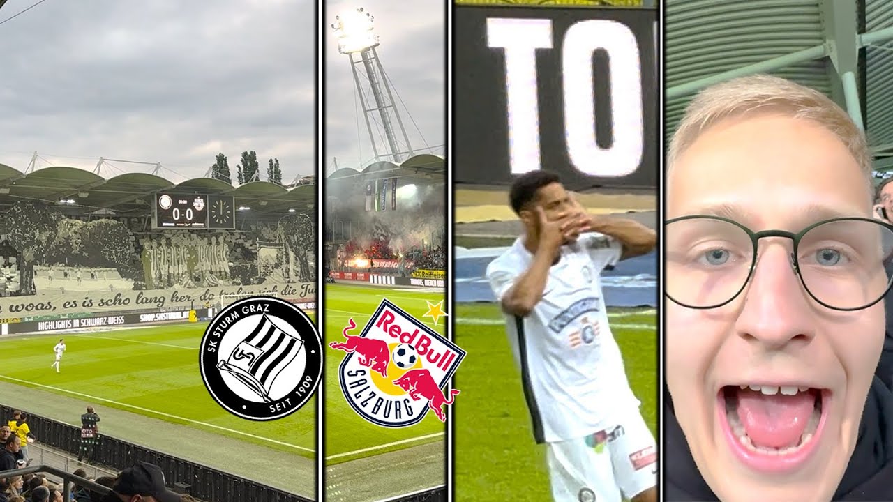STURM GRAZ vs. RB SALZBURG | WAHNSINNSSPIEL ⚽