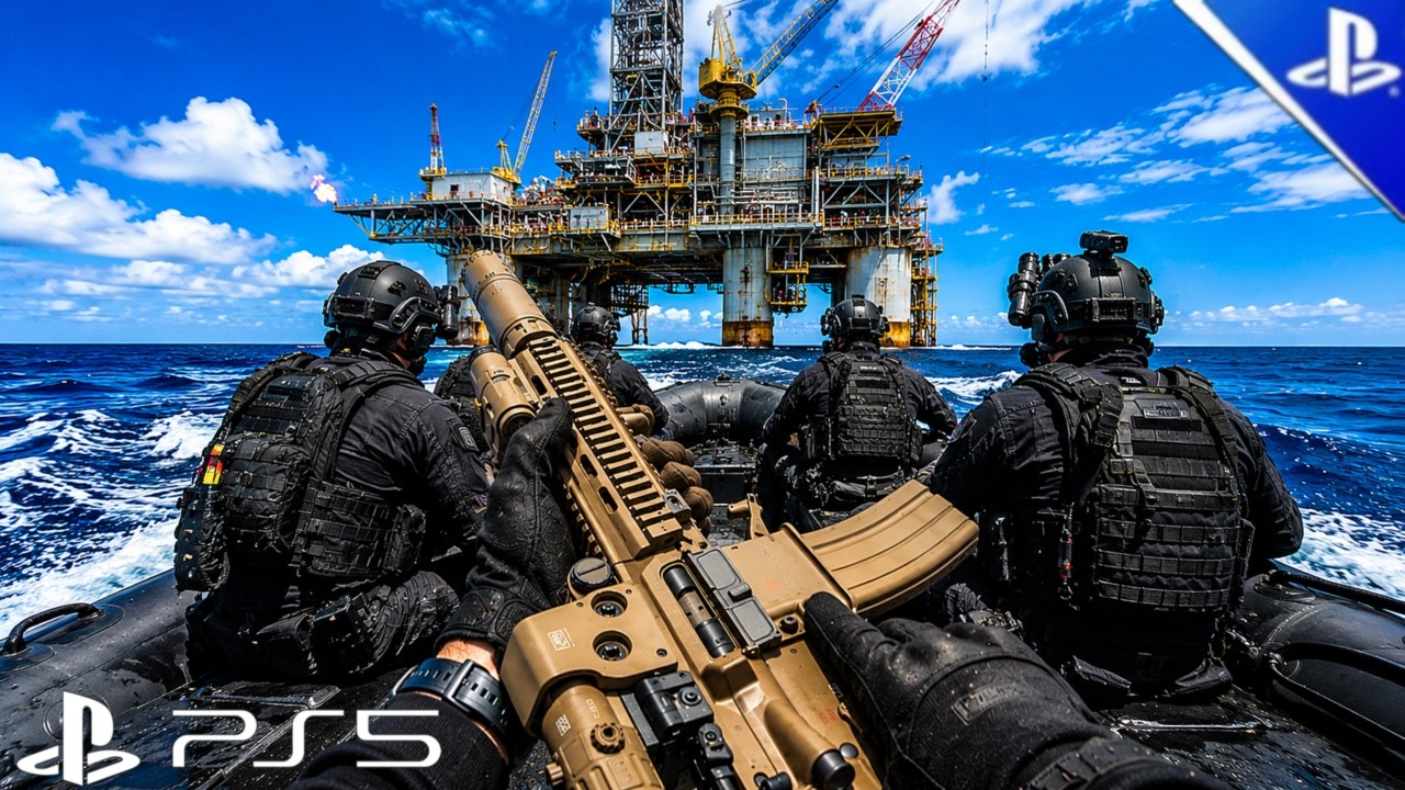 The Deadliest Attack on an Oil Rig Ever Recorded [PS5 4K] CINEMATIC ...