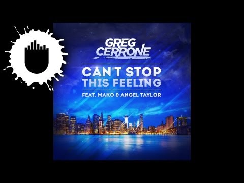 Greg Cerrone Feat. Mako & Angel Taylor - Can't Stop This Feeling (Cover Art)