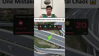 CCTV Traffic Game | One Mistake Caused Total Chaos 😱 #cctv  #trafficgame  #simulation  #viral