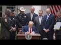 President Trump Delivers Remarks and Signs an Executive Order on Safe Policing for Safe Communities