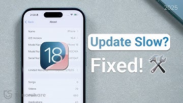 How Long Does the iOS 18 Update Takes? - Fix  iOS 18.4 Software Update Failed