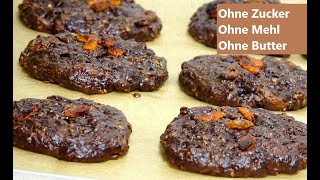 Haferflocken Rezept | weiche Hafer- Schoko Cookies (Healthy Oatmeal-Choco soft Cookies) screenshot 3
