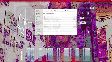 quartz composer video workings with filters and stuff --- mixed in iMovie *Photosensitivity Warning*