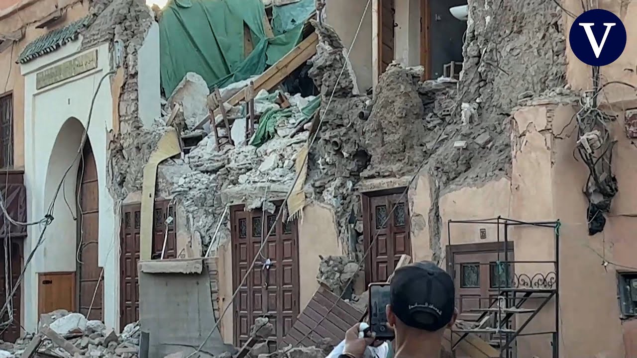 Marrakech amanece devastada tras el terremoto en Marruecos