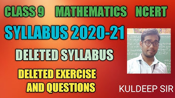 CBSE Reduced Syllabus 2020-21 | Updated Syllabus for Class 9 | CBSE Revised Syllabus | Deleted part