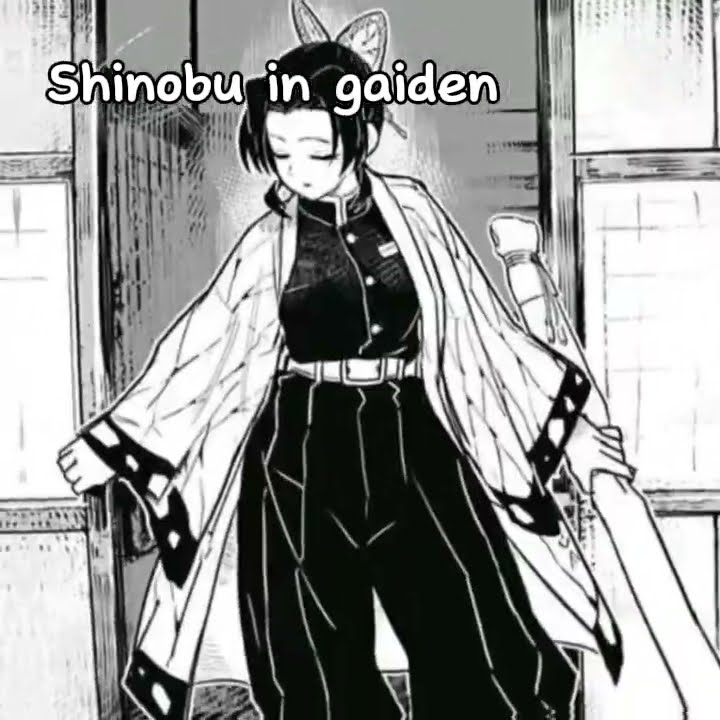Shinobu manga vs gaiden ||EDIT|| #kimetsunoyaiba #demonslayer #shinobu