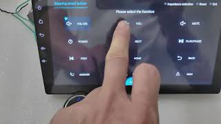DW Steering wheel control setting
