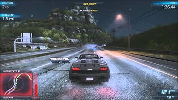 Need For Speed Most Wanted 2012 (Lamborghini Gallardo) (AMAZING PC GRAPHICS) i5 4440s/Radeon R7 M265