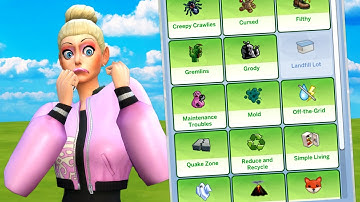 Can my sim survive with every lot challenge enabled?