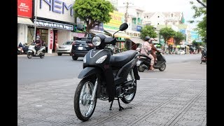 [Hình thảnh thực tế 100%] SYM Angela 50 màu đen mờ  con gái nên chọn xe 50cc nào