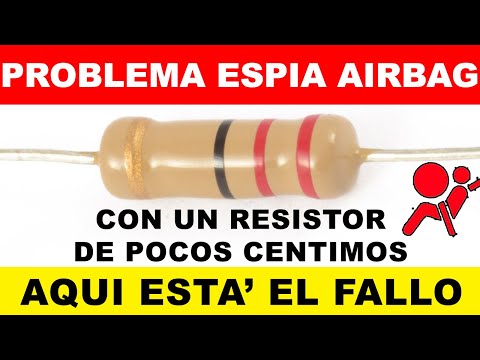 TRUCO PARA EL FALLO DE ESPIA DE AIRBAG y PROBLEMA RESUELTO