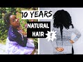 10 YEARS NATURAL HAIR ANNIVERSARY! | Obaa Yaa Jones