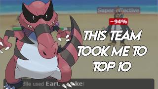 This Krookodile Team Got Me to TOP 10 ON RU LADDER