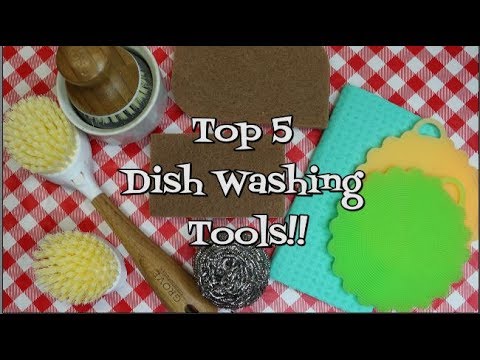 Top 5 Dish Washing Tools~Home Keeping~House Cleaning~Top 5 List~Noreen's  Kitchen 