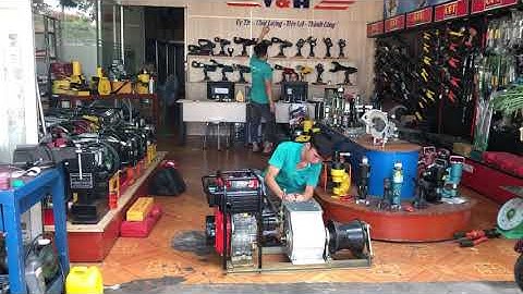 Máy tời kéo cáp điện Đầu nổ Honda 5 tấn LH: 0903.252.672