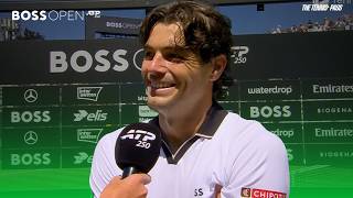 Fritz Explains Why He's SO Good On Grass After Reaching 21st ATP Tour Final! | Boss Open