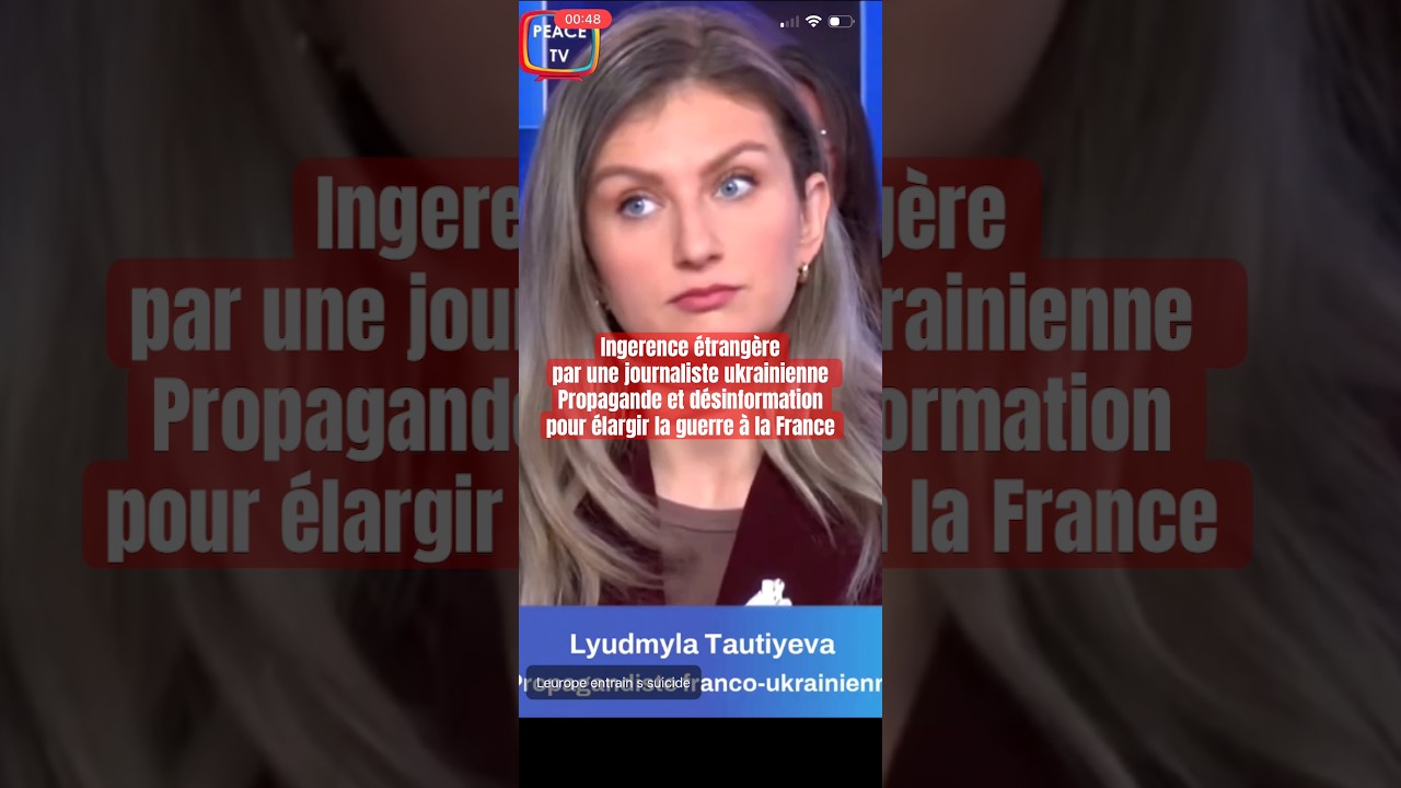 La Russie doit devenir l’ennemi de la France sur LCI selon une porte parole de Zelensky
