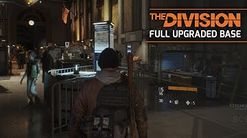 The Division - Fully Upgraded Base of Operation (Max Base Level Showcase)