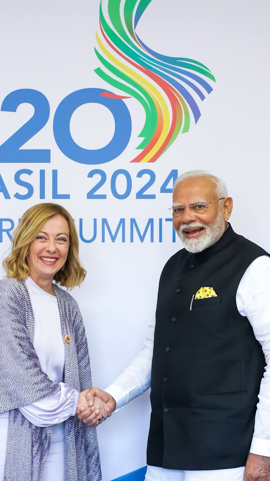 PM Modi holds bilateral meeting with PM Giorgia Meloni of Italy | #shorts