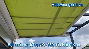 Mái hiên di động, bạt cuốn tự động cao cấp NX - 930 của Nắng Xinh 0917838080