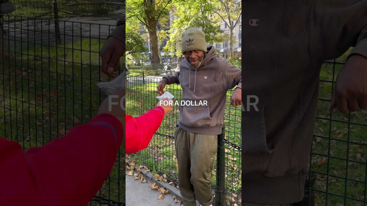 Homeless Man Helps A Stranger And Gets Rewarded 
