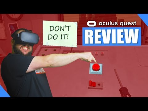 Oculus Quest Please Don't Touch Anything Game Review