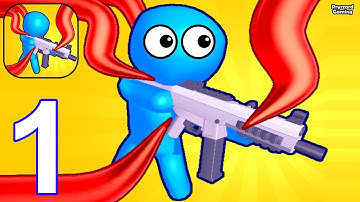 Alien Defence Save Area51 - Gameplay Walkthrough Part 1 Stickman War Army Commander Alien Invasion