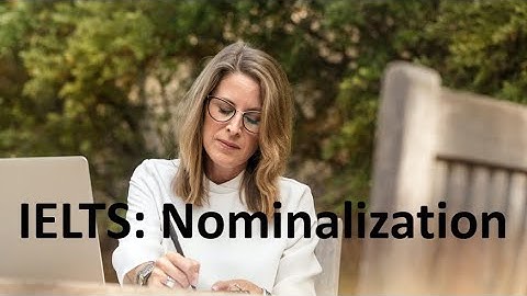 IELTS da nominalisaion