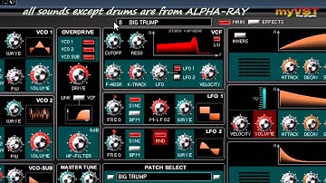 ALPHA-RAY - Free VST - myVST Demo