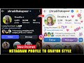 Trending Hand Drawing Style Ai Photo Edit 🔥 | Convert Instagram Profile To Crayon Style